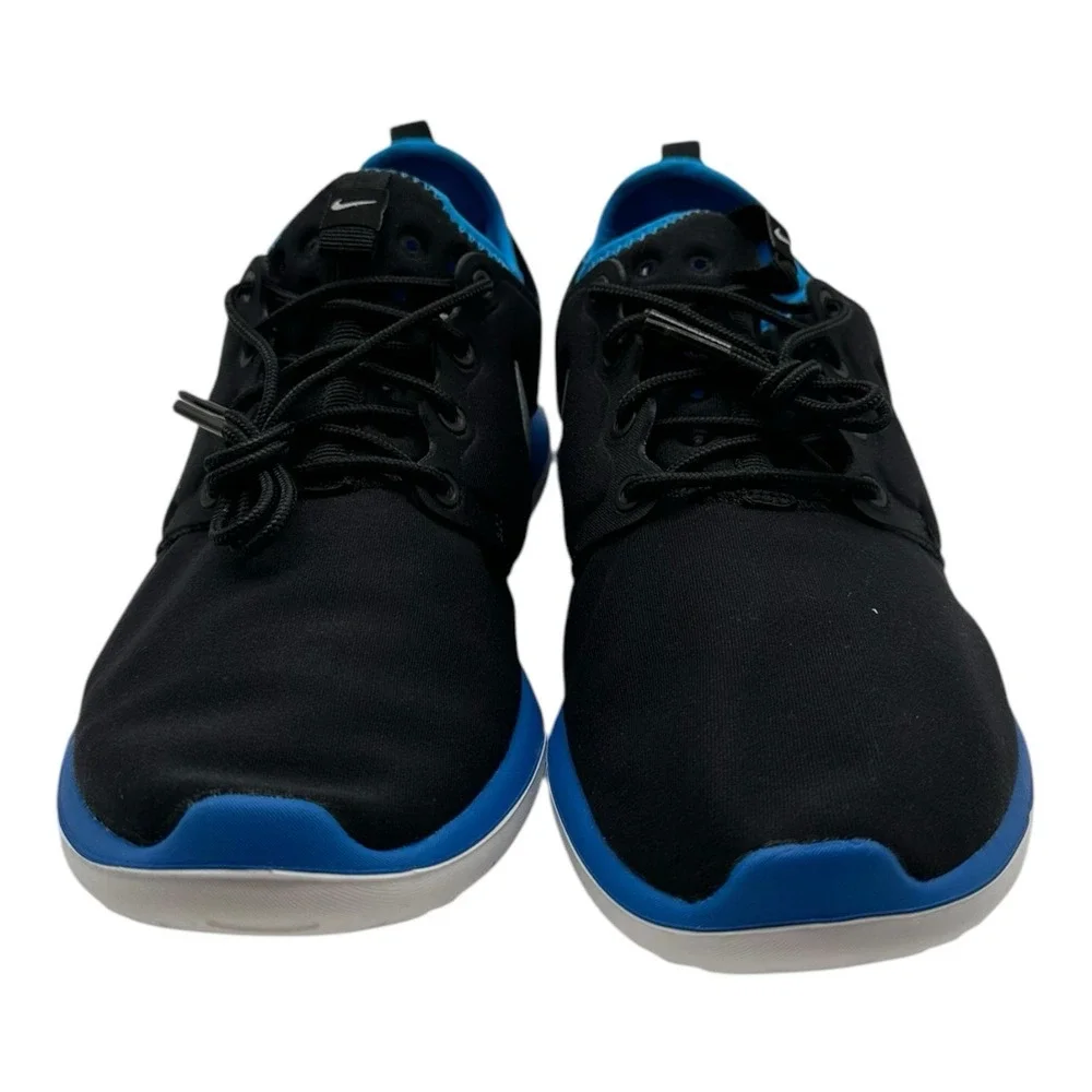Nike Roshe Two GS‎ Running Shoes Size Youth 6.5 Womens 8 Black Blue Sneakers